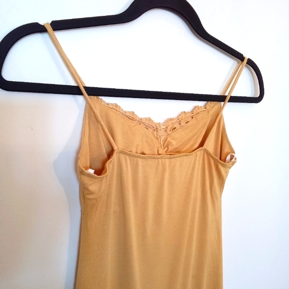 Easel Tank with Spaghetti Straps and Ruched Bodice - Picture 4 of 6